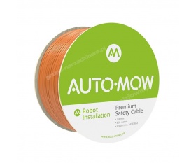 Przewód instalacyjny robota kosiarki automatycznej Auto-Mow Premium Safety Cable 3,8 mm 800 m pomarańczowy