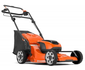 Husqvarna LC 142iS kosiarka akumulatorowa z napędem z koszem z dwoma bateriami BLi20 i ładowarką 40-C80 970541903